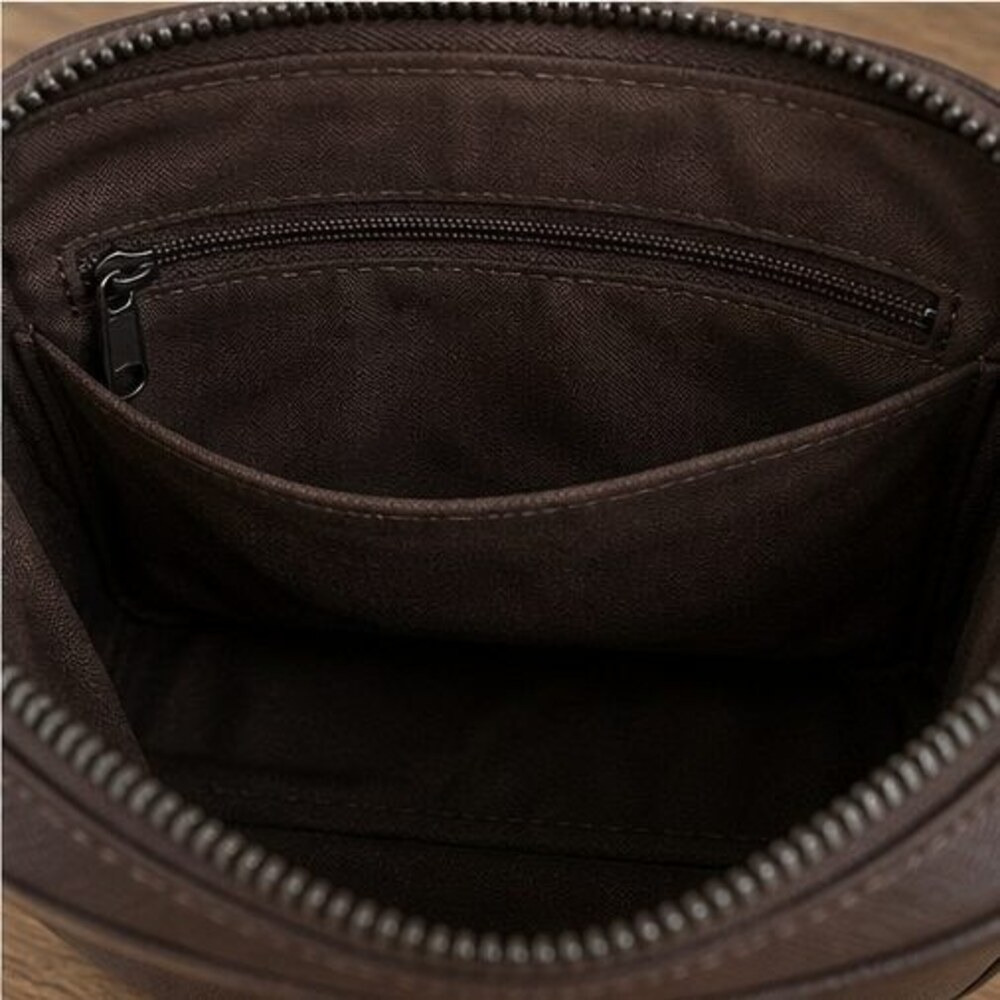 Camel Vegan Leather Bag - Picture 6 of 6